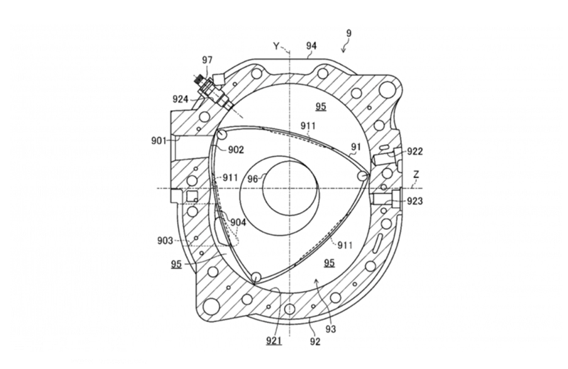 马自达新专利曝光 转子发动机以后或将成为"备胎"引擎了